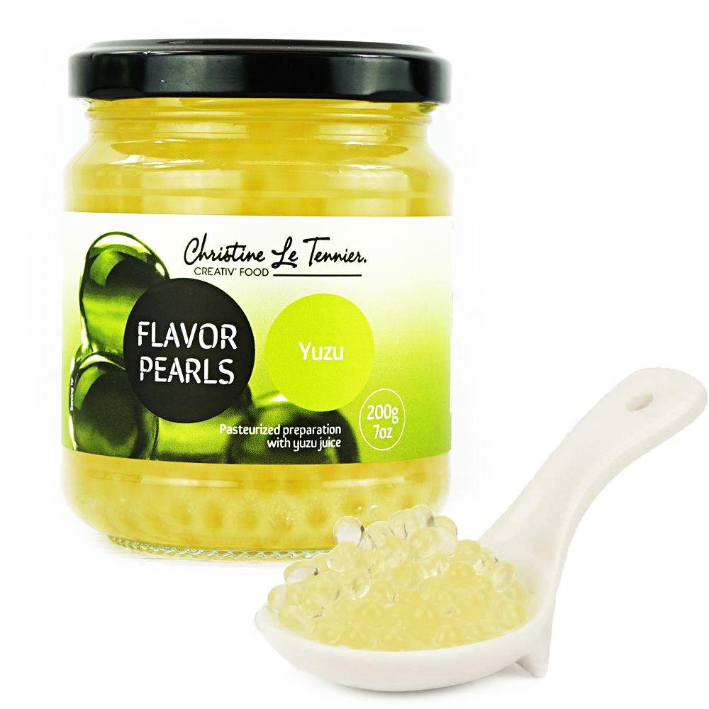 Flavour Pearls Yuzu 200 g Christine Tennier Qualifirst